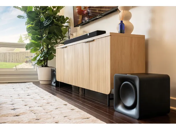 Klipsch Flexus Core 100 med 2 x sub 100 Lydplanke med 2 stk 10" subwoofer 