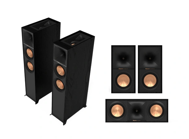 Klipsch R-605FA Reference 5.1.2  pakke ATMOS, R-605F, R-50C, R-40M, R-121SW 