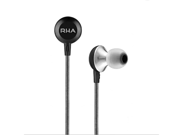 RHA MA600, ørepropper Aluminium, 8 ulike propper 