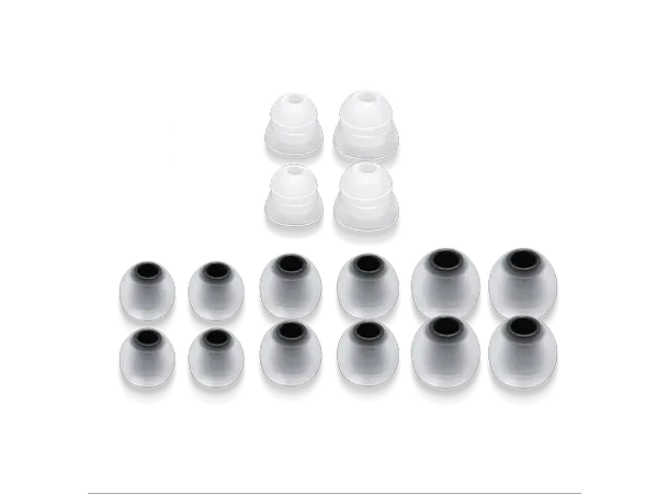 RHA MA600, ørepropper Aluminium, 8 ulike propper 