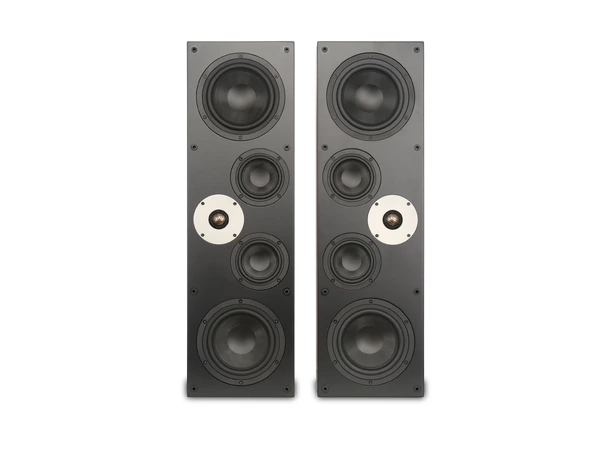 XTZ E-IW62 3-veis vegghøyttaler - sort STK 
