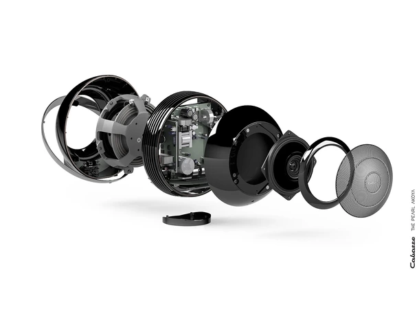 Cabasse The Pearl Akoya, sort Streaminghøyttaler, Black Pearl, stk 