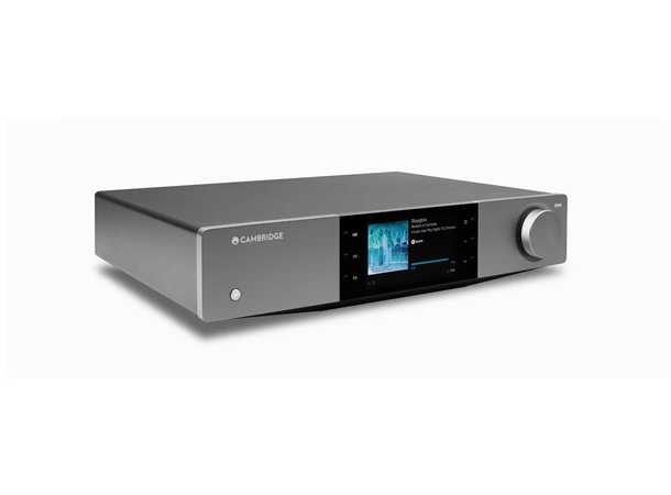 Cambridge EXN 100, streamer, Lunar Grey AirPlay2, ChromeCast, XLR, HDMI 