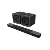 Klipsch Flexus Core 200 med 2 x sub 100 Lydplanke med 2 stk 10" subwoofer