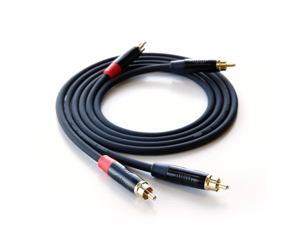 Rega Couple 3 Interconnect, RCA, 1 meter Høykvalitets signalkabel, Neutrik RCA 
