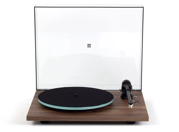 Rega Planar 2, Carbon pickup, Walnut Glasstallerken, RB220 arm, EBLT drivrem 