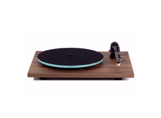 Rega Planar 2, Carbon pickup, walnut Glasstallerken, RB220 arm, EBLT drivrem 