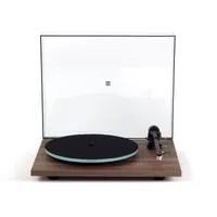 Rega Planar 2 platespiller, Carbon, Waln Glasstallerken, RB220, Carbon PU