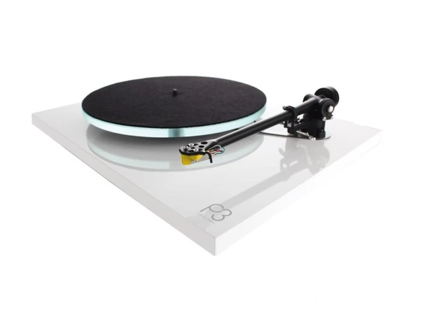 Rega Planar 3 Nd5 platespiller- hvit RB330 arm, High gloss 