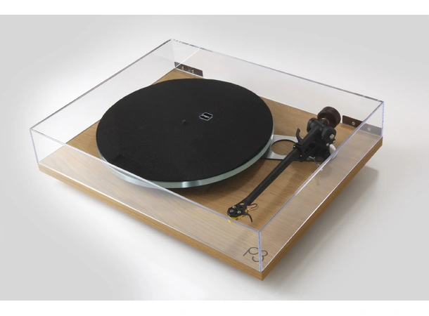 Rega Planar 3, Exact pickup, Oak Glasstallerken, RB330 arm, EBLT drivrem 