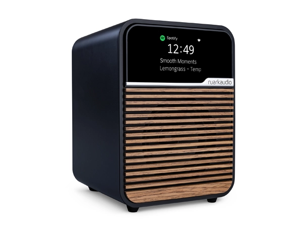 Ruark R1S DAB+ Charcoal DAB+, Bluetooth, klokke, WiFi, APP 