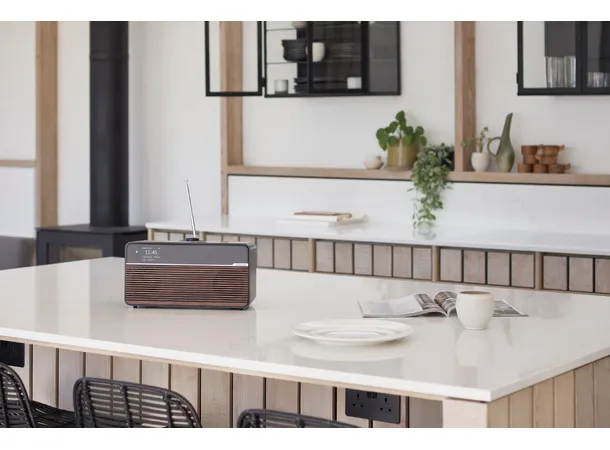 Ruark R2 Mk4, DAB+ radio - Espresso DAB+, Bluetooth, klokke, WiFi, APP 