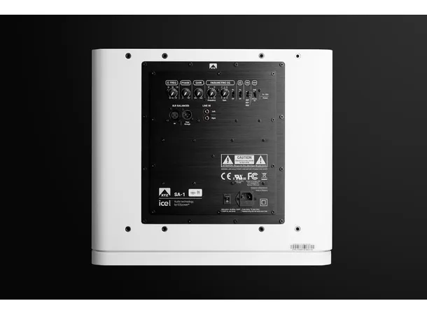 XTZ Cinema SUB 1 X 12 ICE Edge Subwoofer ICEpower - White 