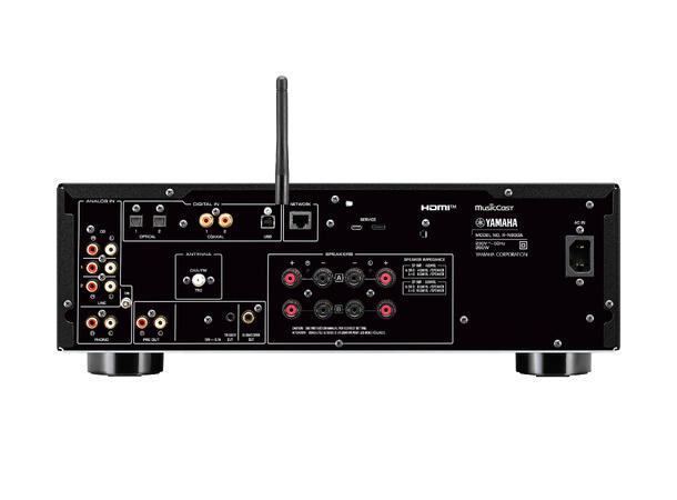 Yamaha R-N800A stereoforsterker - Sølv Streaming, MusicCast 
