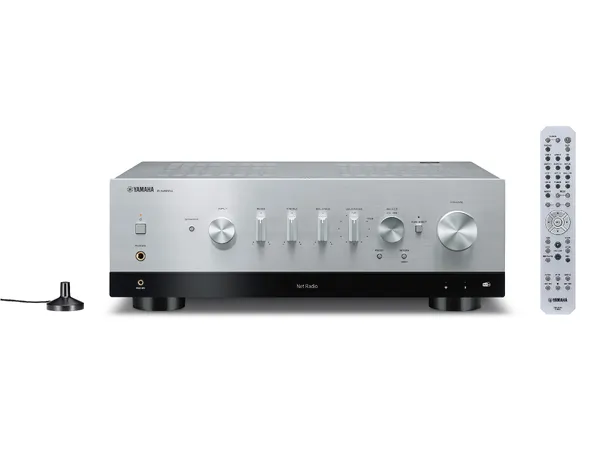 Yamaha R-N800A stereoforsterker - Sølv Streaming, MusicCast 
