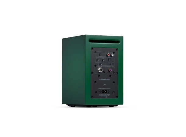 Cambridge Audio L/R S, aktiv høyttaler Bluetooth, RCA/optisk inngang, grønn 