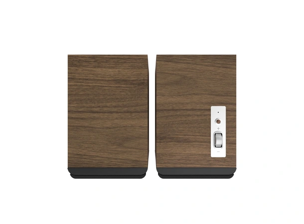 Klipsch The Fives II, Walnut Aktive streaming-høyttalere, HDMI, RIAA 