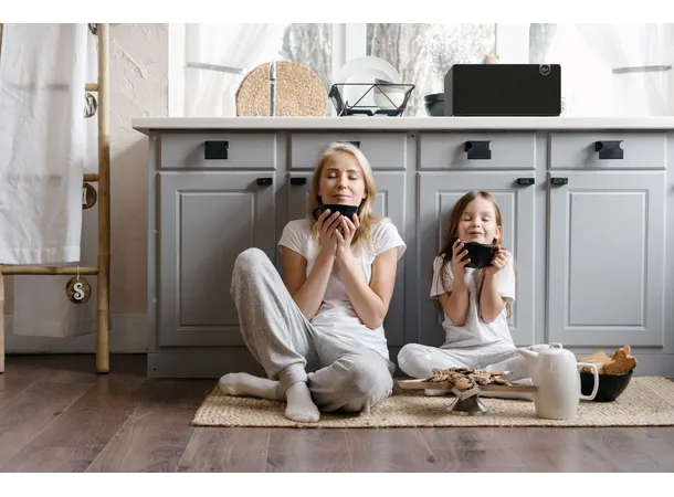 Klipsch The Three Plus - Matt Black Bluetooth-høyttaler, Heritage, optisk 