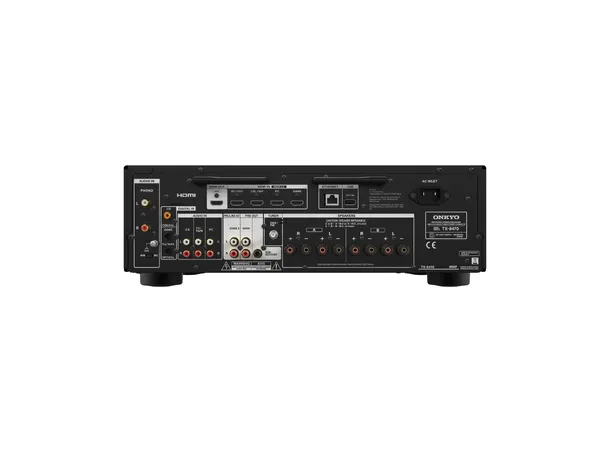 Onkyo TX-8470 Stereo receiver 2 kanaler. 8K. WiFi - Sort 