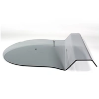 Rega Turntable Lid - støvdeksel PL8, PL10, Naia