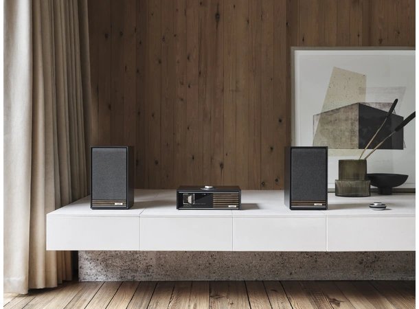 Ruark R610/Sabre-R, Charcoal Komplett streaming-stereoanlegg 