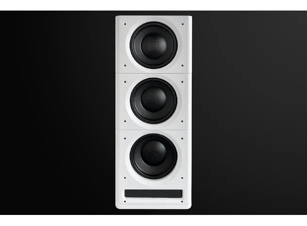 XTZ Cinema SUB 3 X 12 Subwoofer - Hvit THX, 2700 watt 