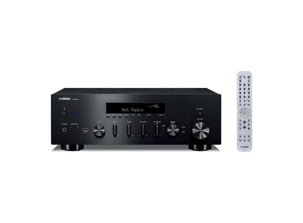 Yamaha R-N600A stereoforsterker - Sort Streaming, MusicCast, DAB+ 
