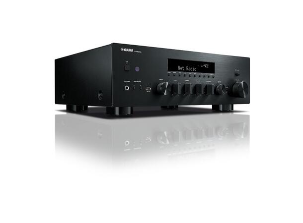 Yamaha R-N600A stereoforsterker - Sort Streaming, MusicCast, DAB+ 