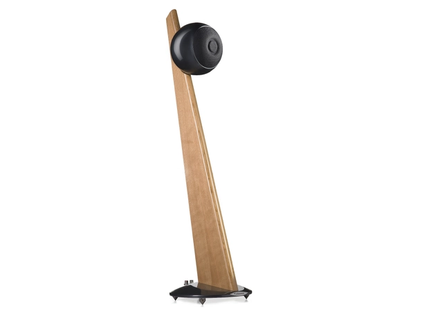 Cabasse Riga Floorstanding, stk Gulvstående, Black Pearl – Cherry stativ 