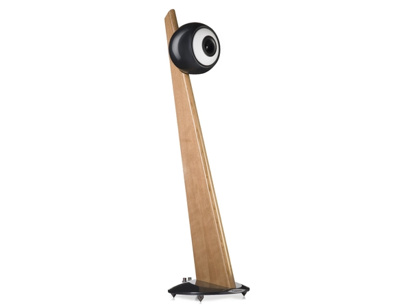 Cabasse Riga Floorstanding, stk Gulvstående, Black Pearl – Cherry stativ 