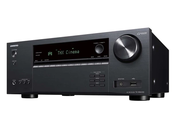 Onkyo TX-NR6100 - Hjemmekinoreceiver 7.2 kanaler. 8K. WiFi. ATMOS - Sort 