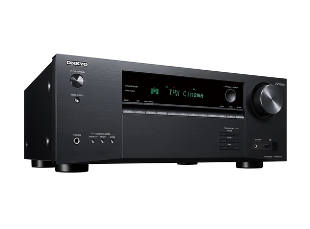 Onkyo TX-NR6100 - Hjemmekinoreceiver 7.2 kanaler. 8K. WiFi. ATMOS - Sort 