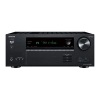 Onkyo TX-NR6100 - Hjemmekinoreceiver 7.2 kanaler. 8K. WiFi. ATMOS - Sort