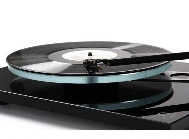 Rega Planar 3 Nd5 platespiller- sort RB330 arm, High gloss 