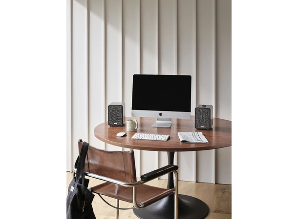 Ruark MR1 Mk3 trådløs høyttaler, valnøtt Bluetooth, APTX, linje inn, subwoofer ut 