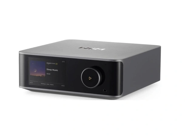 Wiim Amp Ultra - Grå Stereoforsterker med streamer og HDMI 