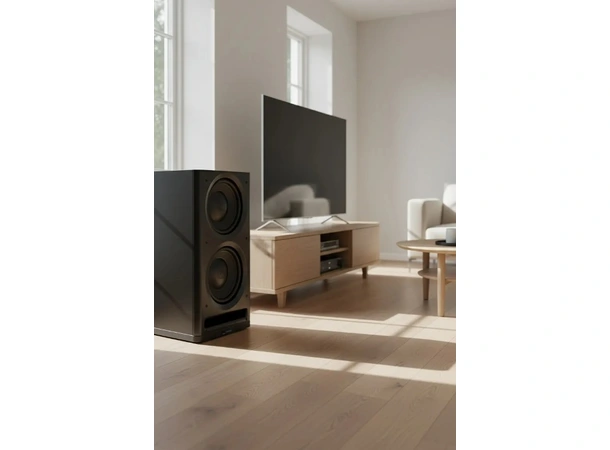 XTZ Cinema SUB 2 X 12 Subwoofer - Sort 122dB! 