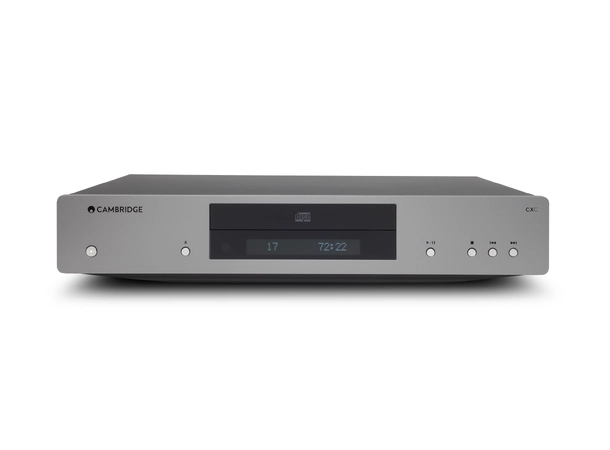 Cambridge CXC v2, drivverk, Lunar Grey CD-drivverk, optisk/coax digitalutgang 