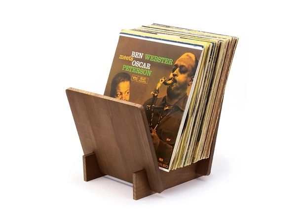 Dynavox ST40 - Mørk brun Platestativ med plass til 40 plater 