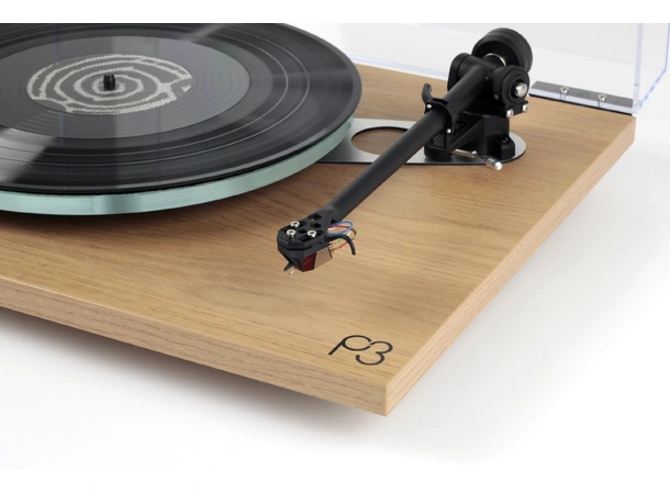 Rega Planar 3 Nd3 platespiller- oak RB330 arm 