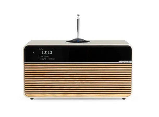 Ruark R2 Mk4, DAB+ radio - Kremhvit DAB+, Bluetooth, klokke, WiFi, APP 