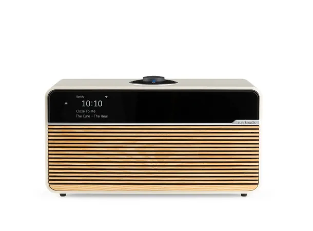 Ruark R2 Mk4, DAB+ radio - Kremhvit DAB+, Bluetooth, klokke, WiFi, APP 
