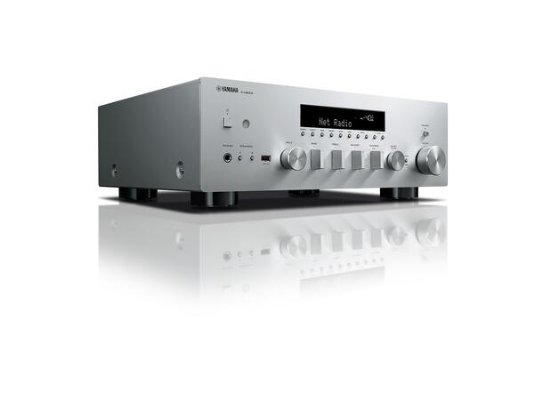 Yamaha R-N600A stereoforsterker - Sølv Streaming, MusicCast, DAB+ 