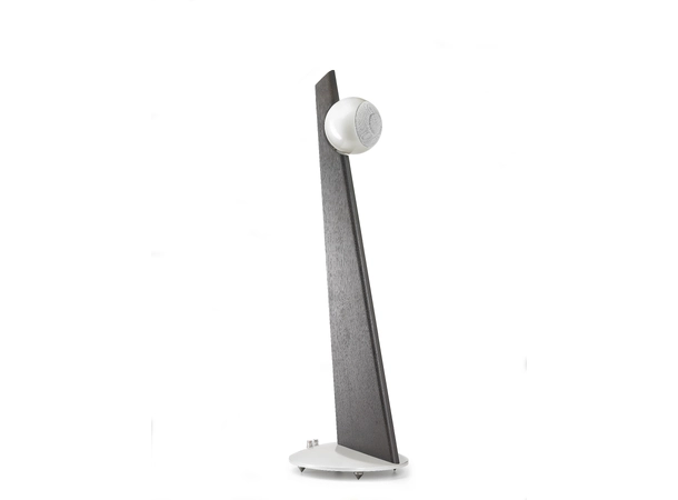 Cabasse IO 2 Floorstanding, stk Gulvstående, Glossy White – Wenge stativ 