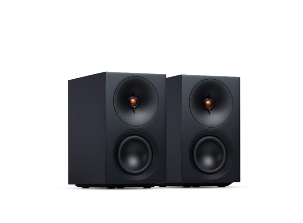 Cambridge L/R S /  Rega Planar 1 Plus Aktive høyttalere og platespiller, Black 