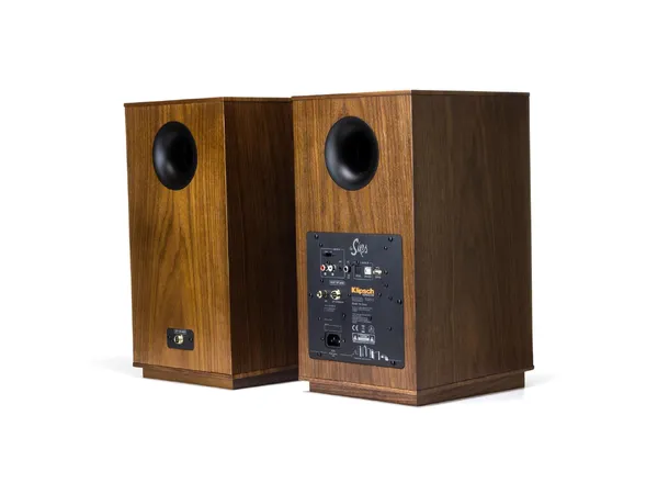 Klipsch SIXES / Rega Planar 1 - Sort Aktive høyttalere med platespiller 