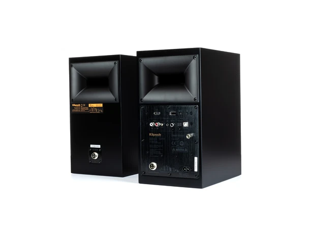 Klipsch The Fives / Planar 1 ECO-deck Aktive høyttalere og platespiller, Black 