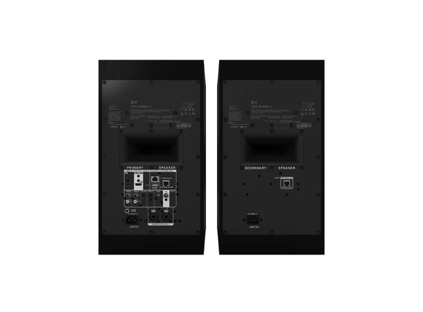 Klipsch The Nines II, Ebony Aktive streaming-høyttalere, HDMI, RIAA 