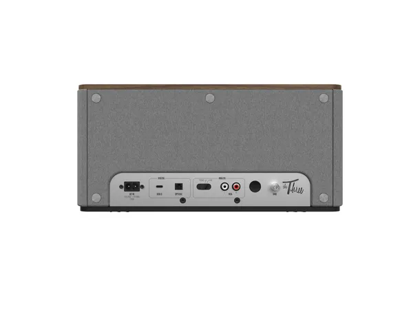 Klipsch The Three Plus - Walnut Bluetooth-høyttaler, Heritage, optisk 