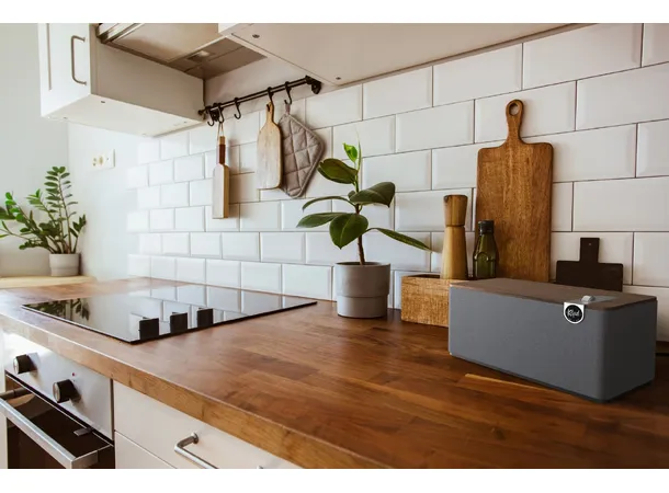 Klipsch The Three Plus - Walnut Bluetooth-høyttaler, Heritage, optisk 